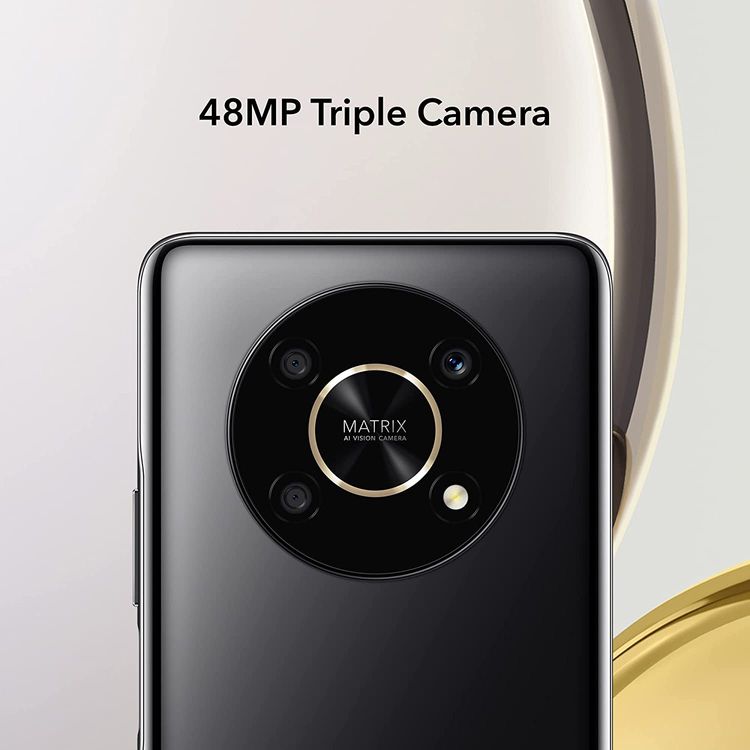 هاتف ذكي Honor X9 5G أسود 8 + 256 جيجابايت يعمل بنظام Android 11 مع كاميرا 48 ميجا بكسل وشاشة 6،81 بوصة وشحن سريع 66 وات مع بطارية 4800 مللي أمبير في الساعة - أسود