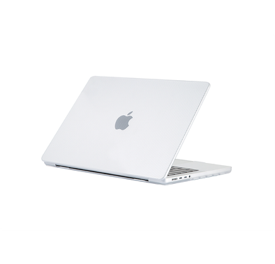 Green Carbon Fiber Grain Ultra-Slim HardShell Case    - Clear