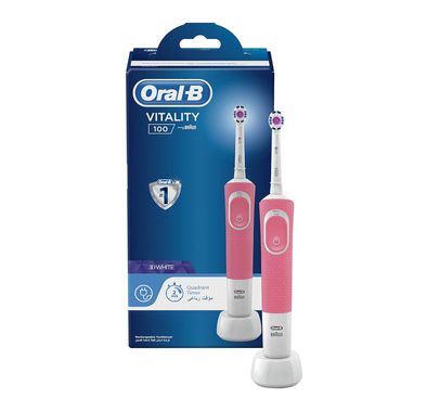 Oral-B Vitality 100 Electric Rechargeable Toothbrush - Pink