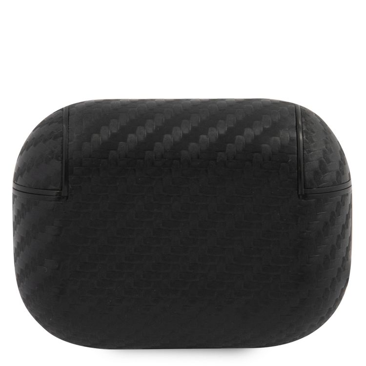 بي أم دبليو مجموعة حافظة بي يو كربون من البولي يوريثان بشعار معدني أبيض - أسود