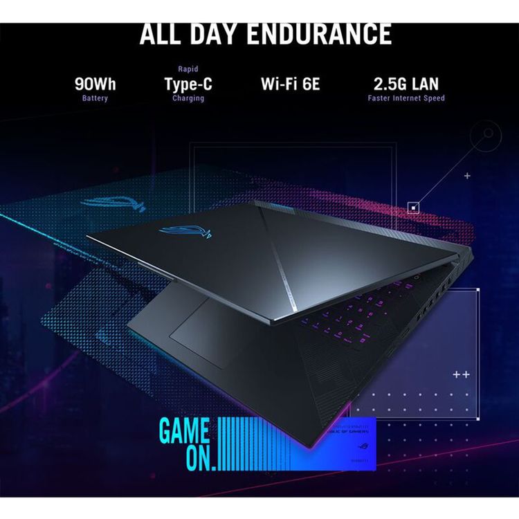 لابتوب الألعاب ASUS ROG Strix SCAR 18 / i9-14900HX / RTX 4080 / 18 بوصة - أوف بلاك 
