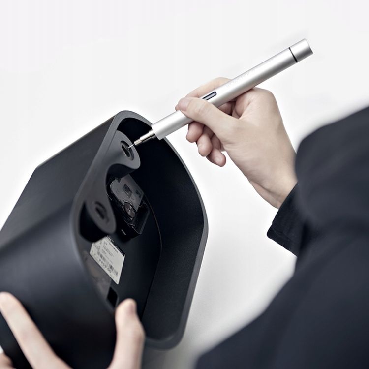 WOWSTICK TRY 1P 1010305 Cordless Electric Screwdriver Set - Silver