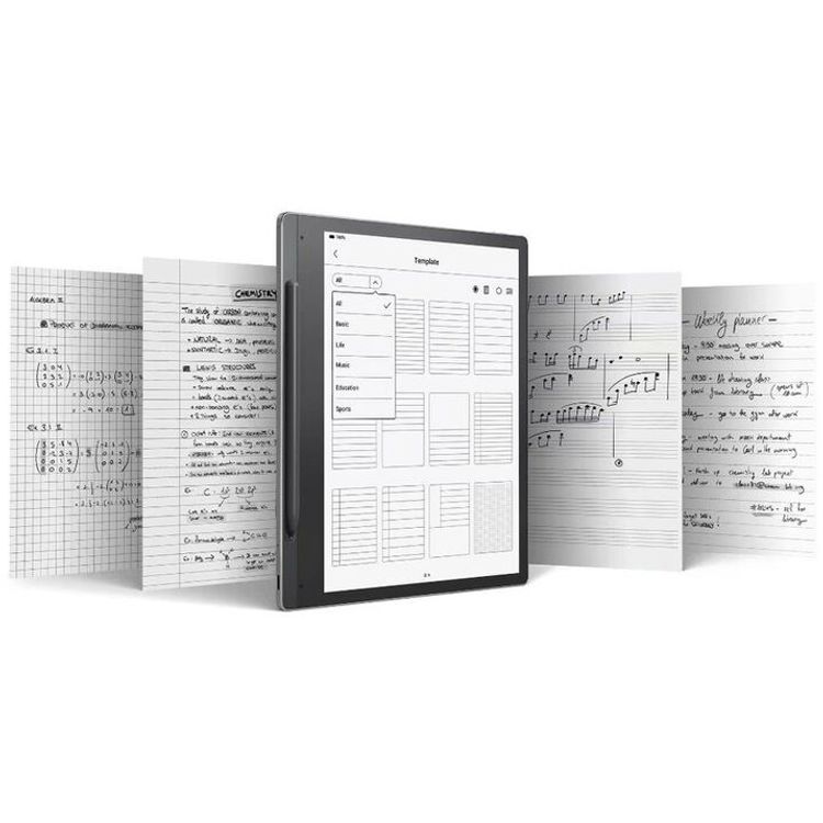 تابلت لينوفو الذكي الورقي [64 جيجابايت واي فاي] - رمادي