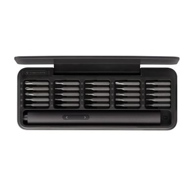 Powerology 25 in 1 Electric Screwdriver Set with Aluminum Alloy - Grey