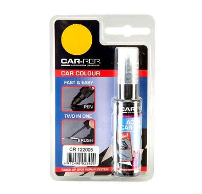 قلم تلميع السيارات من كار ريب، لإزالة الخدوش، مقاوم للتآكل - أصفر