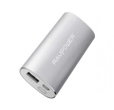 راف باور 6700 مللي أمبير باور بانك ألمنيوم RP-PB17-SL(OP) - فضي