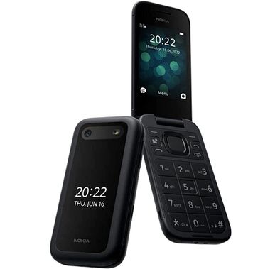 Nokia 2660 Flip 4G, Dual SIM  - Black MIDDLE EAST VERSION