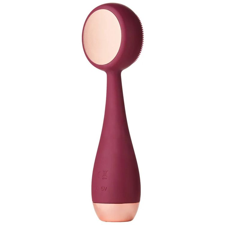 PMD Clean Pro Smart Skin Cleansing Brush  - Berry With Rose Gold