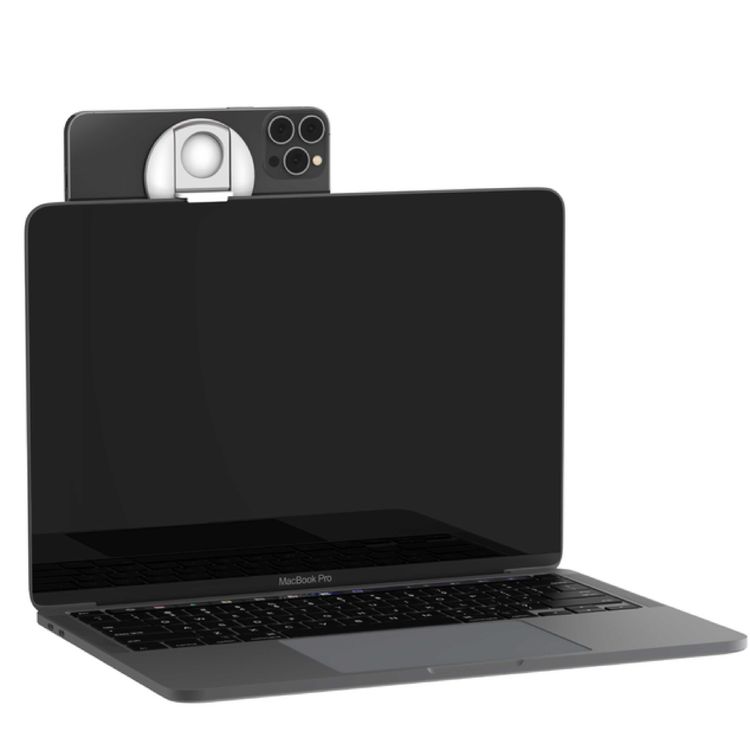 Belkin Magnetic iPhone Mount with Magsafe for Macbook - White