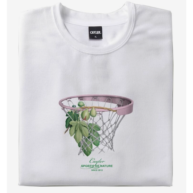 Cayler & Sons The Basket Tee Men's T-Shirt - White - White - M