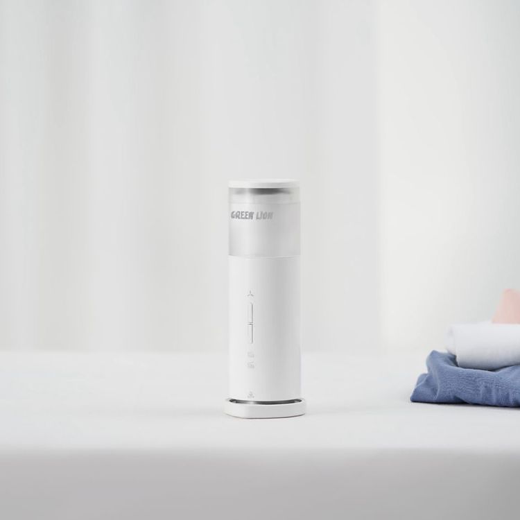 مكواة بخار لاسلكية صغيرة محمولة 3 في 1 من جرين ليون - أبيض