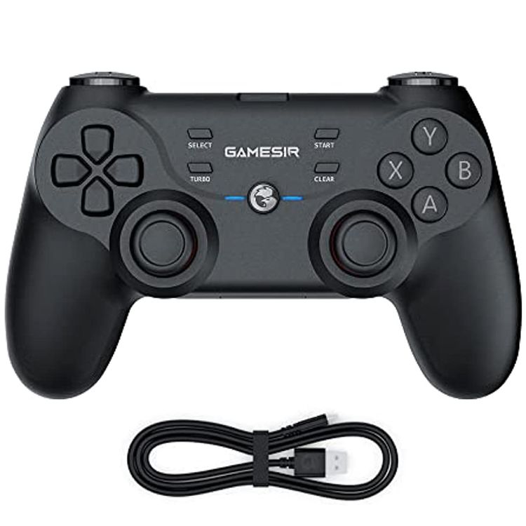 GameSir T3s Wireless Gaming Controller with Battery Up to 25 Hours 600mAh, Wide Compatibility, Bluetooth 5.0  - Black
