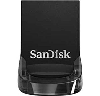 SanDisk 256GB Ultra Fit USB 3.1 Flash Drive - SDCZ430-256G-G46 - Black