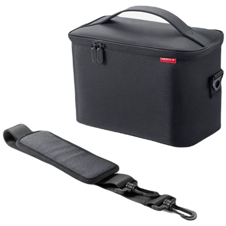 جهاز عرض الأفلام الذكي المحمول Nebula Mars II Pro مع حقيبة حمل رسمية من Mars - أسود