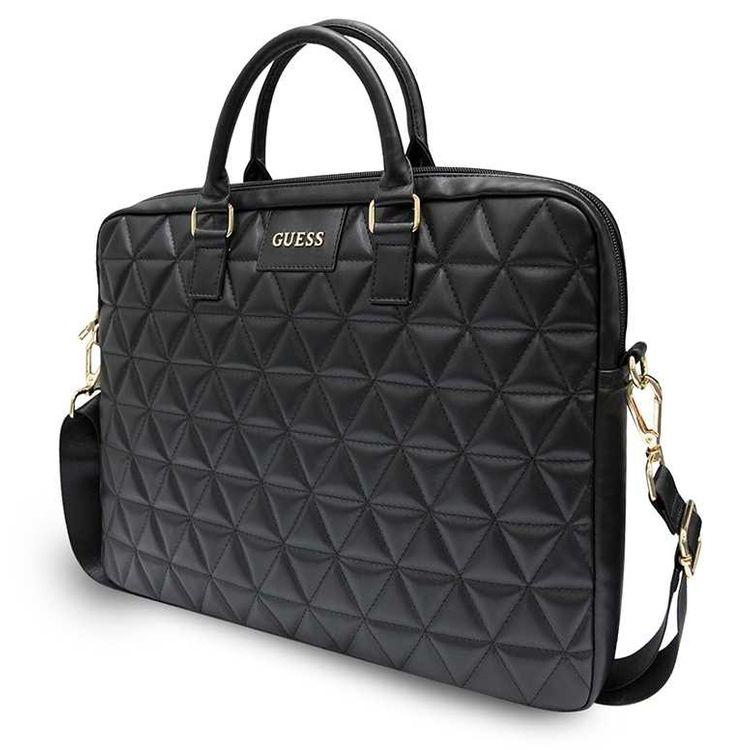 سي جي موبايل جيس حقيبة كمبيوتر مبطنة من البولي يوريثان 15 بوصة مع حزام كتف قابل للتعديل متوافق مع ماك بوك ، حقيبة تخزين محمولة رفيعة وخفيفة الوزن ، غطاء واقٍ مع سحاب مناسب للخارج ، الأعمال ، المكتب ، المدرسة ، حقيبة نحيفة خفيفة الوزن ومرخصة رسميًا - أسود