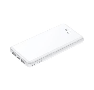 PAWA Dual USB Solid Powerbank (10000 mAh) - White
