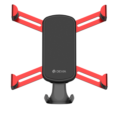 Devia Spider Gravity Car Air Vent Phone Holder - Black