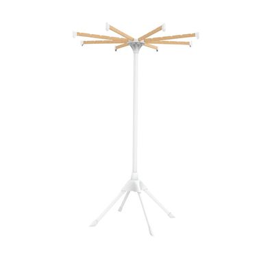 Green Lion Clothes Drying Stand, Anti-Slip Solid Feet, Function Multipurpose Clothes Hanger Stand - White