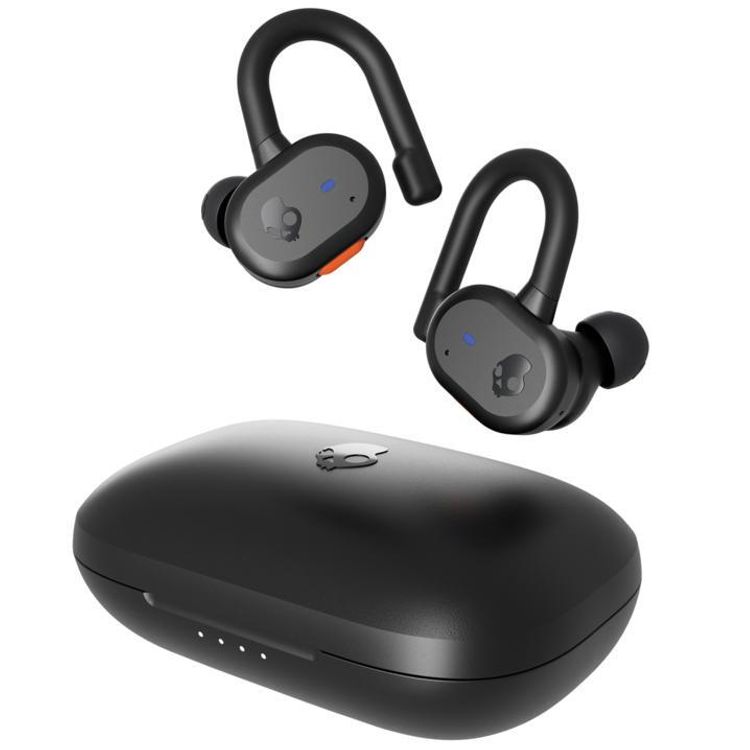  سماعات بوش أذن داخلية لاسلكية النشطة من سكل كاندي - أسود/برتقالي