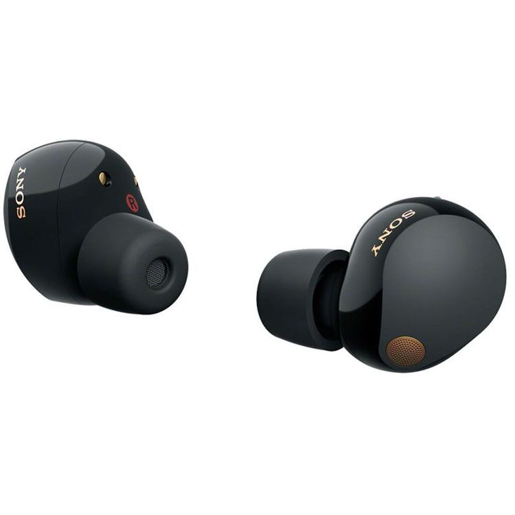 سماعات أذن لاسلكية بخاصية إلغاء الضوضاء من سوني WF-1000XM5 - أسود