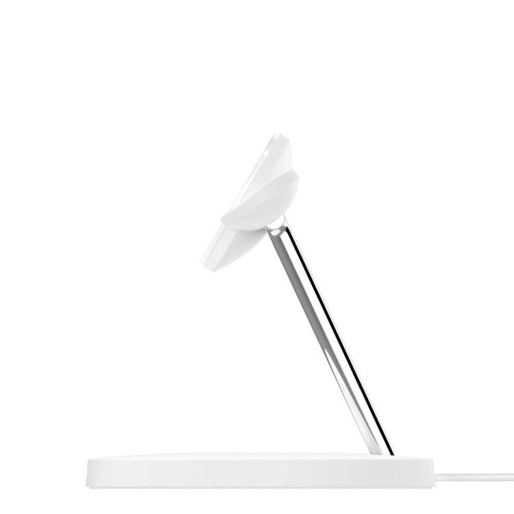 شاحن لاسلكي من بيلكن 3 في 1 شاحن لاسلكي سريع WIZ009myWH - أبيض