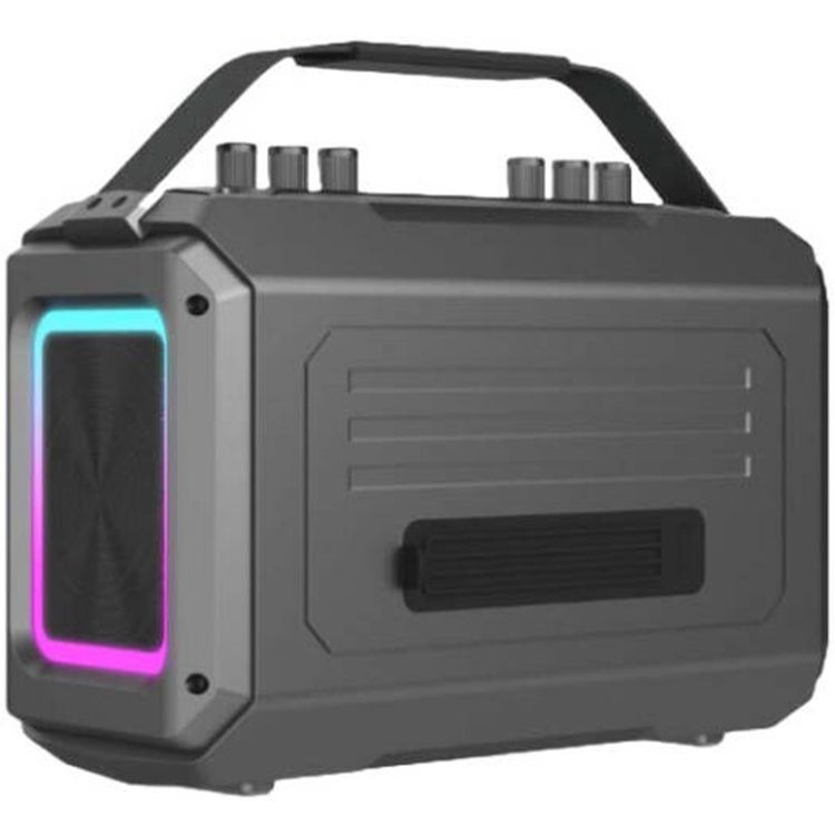 Monster Adventurer 1000 Portable Bluetooth Speaker with 2 Microphones , 10m Transmission Range, Bluetooth Version 5.3, Up to 5.5 Hours Playtime, 4000mAh Battery Capacity - Black