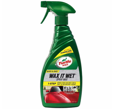 بخاخ شمع تنظيف وحماية السيارات من Turtle Wax، لمعان فوري، 500 میلی لیتر