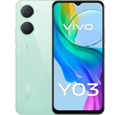 Xiaomi vivo Y03 4G TRA Version, 6.56", 4GB RAM, 128GB Storage, 13MP, Dual SIM, Android 14, GSM, HSPA, LTE - Gem Green 