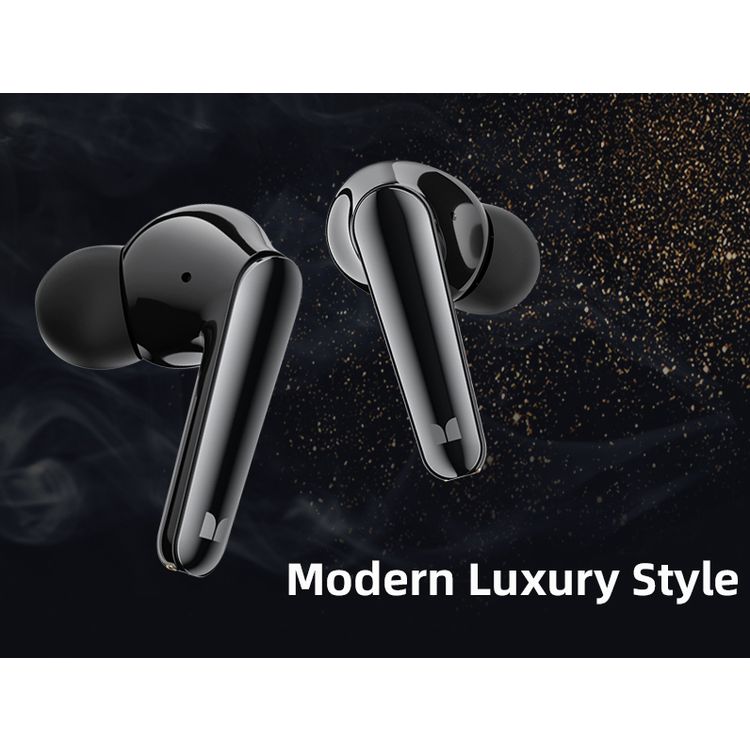 Monster N-Lite 203 AirLinks Wireless Earbuds, Bluetooth Version 5.3, 10m Transmission Distance, Type-C Charging Port, 2 Hours Charging Time - Black