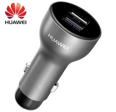 Huawei 9V 2A Car Charger with Type-C Cable - Black