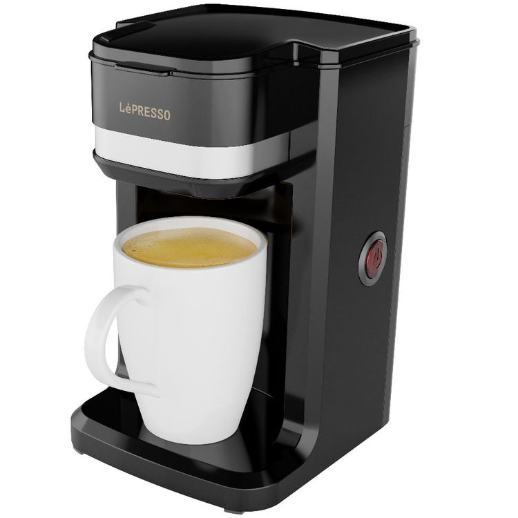 صانع القهوة الأساسي LePresso - أسود