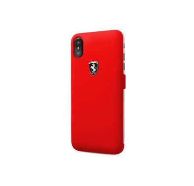CG Mobile Ferrari Off Track Collection Power Case 3000mAh for iPhone X - Red