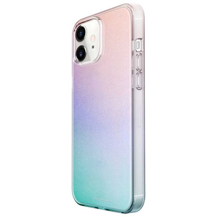 Viva Madrid Ombre Back Case Compatible for iPhone 12 / 12 Pro (6.1") Shock & Scratch Resistant, Easy Access to All Ports (Cameras, Buttons & Speakers) Drop Protection  - Hue1