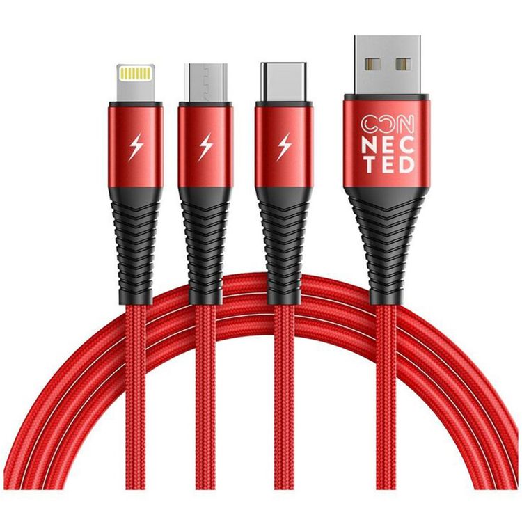 نينتندو سويتش OLED - وحدة تحكم إصدار ماريو ريد + USB سميك 3 في 1 متصل - أحمر