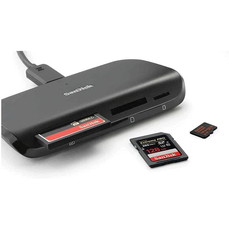 SanDisk ImageMate Pro USB 3.0 Multi-Card Reader/Writer, Up to 500MB/s Read Speed
