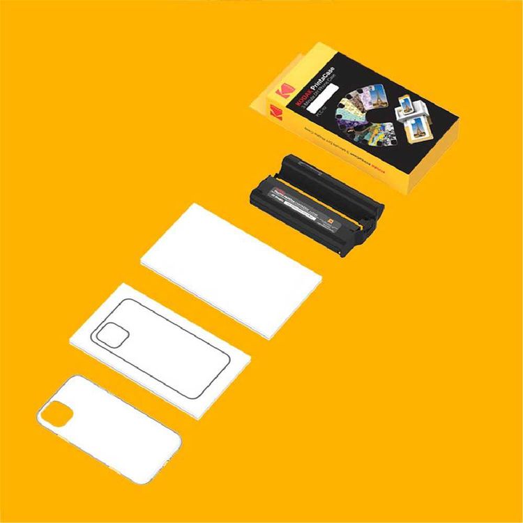 جراب برينتا حامي للجهاز من كوداك لهاتف آيفون 11 برو  - شفاف