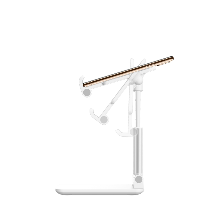 Devia Smart Series Multi-Function Folding Stand for Tablet & Laptop - Silver