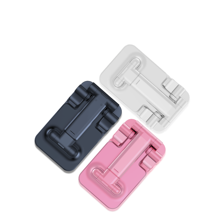 Devia Desktop Tablet Phone Stand, Adjustable, Lazy Stand, Anti-Slip Design, Safe & Secured, Portable Stand for Smartphones, Tablet, etc., Bedside, Office, Kitchen Table - White