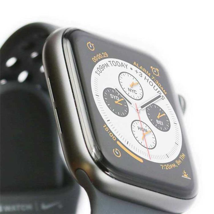 Devia 3D Curved Full Screen Tempered Glass 44mm for Apple Watch4 - Crystal Clear