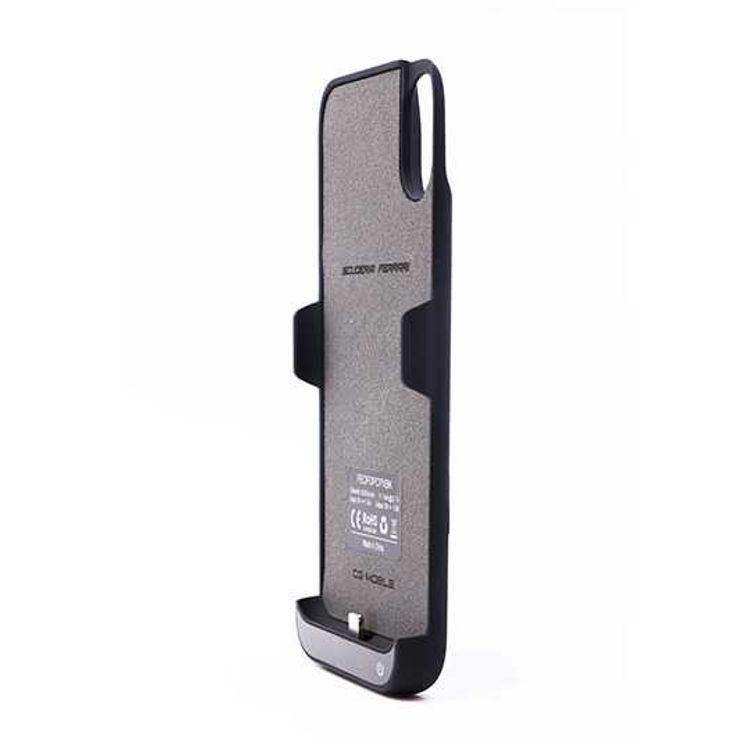 CG Mobile Ferrari Off Track Collection Power Case 3000mAh for iPhone X - Black