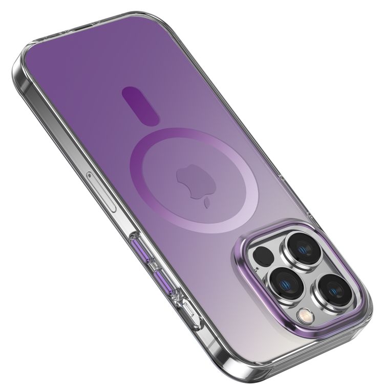 Green Lion Rainbow Magsafe Case iPhone 14 Plus - Purple