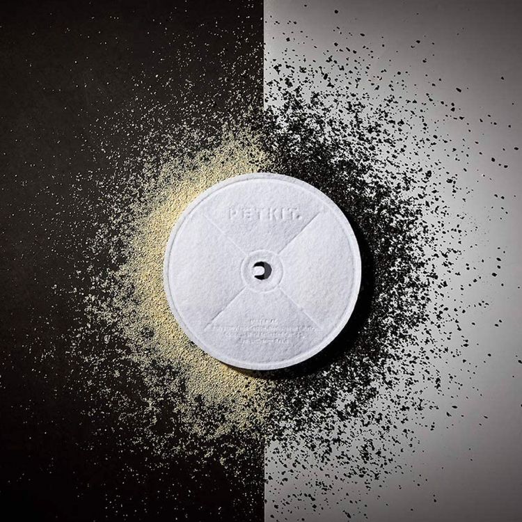 مرشح نافورة PETKIT 5 عبوات (لـ Eversweet 2/2S/3/SOLO/WIRELESS) - أبيض