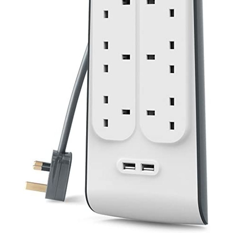 Extension Power Socket Belkin BSV604AF2M 6-Way Electrical Extension-White