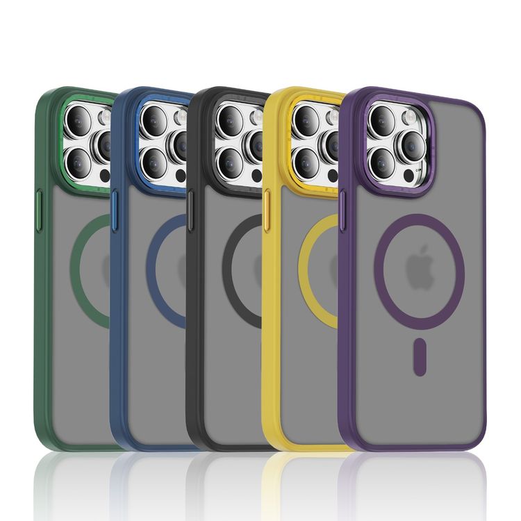Green Lion Charles Magsafe Case for iPhone 14 Pro Max - Purple