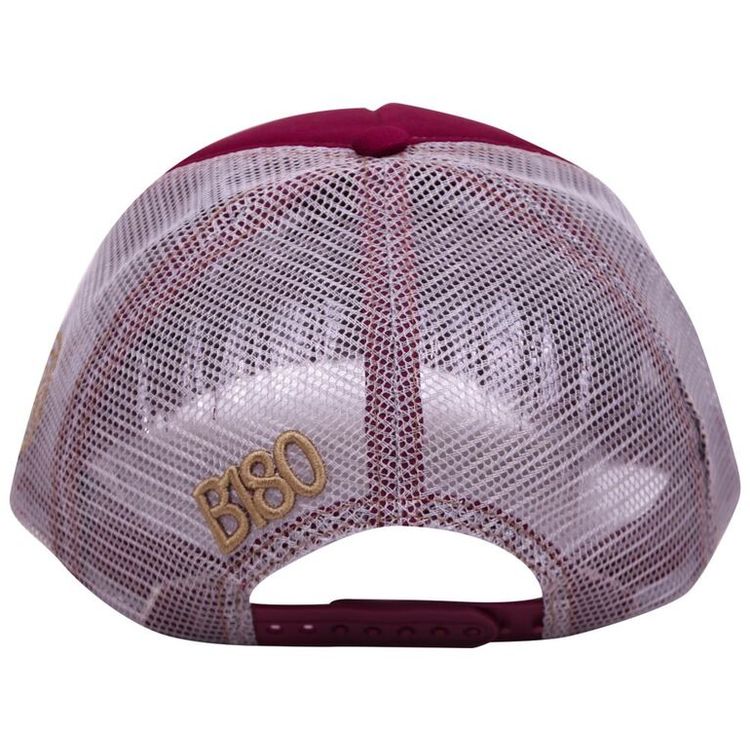 قبعة B180 Influence للجنسين من Trucker - كستنائي/أبيض