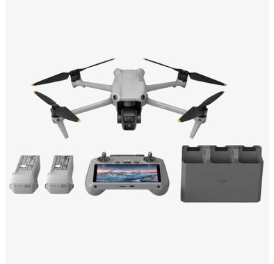  Fly More Combo DJI Air 3 مع وحدة التحكم عن بعد DJI RC-N2 - أبيض