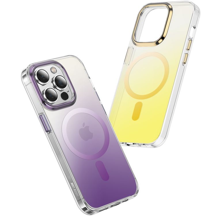 Green Lion Rainbow Magsafe Case iPhone 14 Plus - Pink