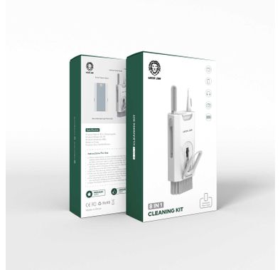 مجموعة أدوات تنظيف الجمال 8 في 1 من جرين لايون