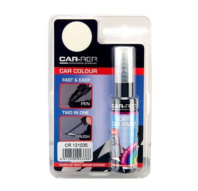 Car-Rep Touch Up Pen, Scratch Remover, Wear-Resistant - Ghost White