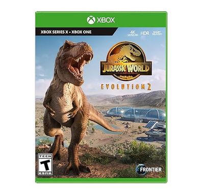 لعبة Jurassic World Evolution 2 - لجهاز Xbox Series X - باللون الأبيض